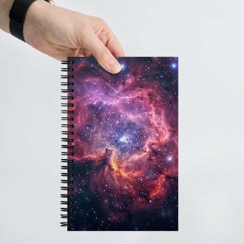 Rosette Nebula Dreams Spiral notebook