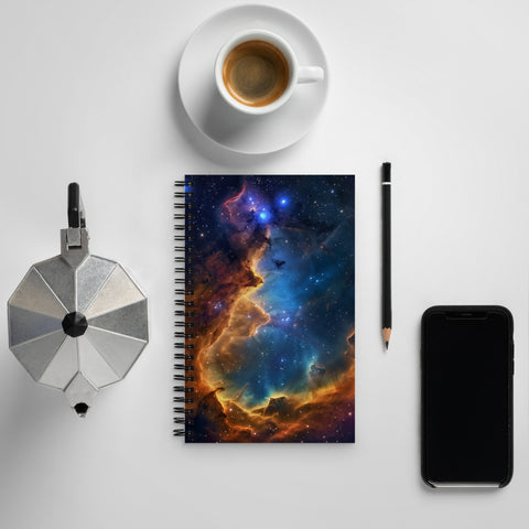 Seagull Nebula Dreams Spiral notebook