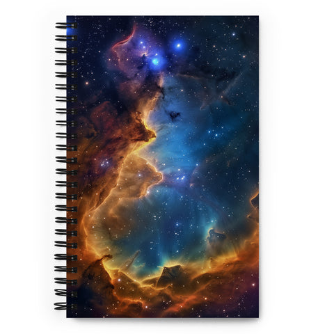 Seagull Nebula Dreams Spiral notebook