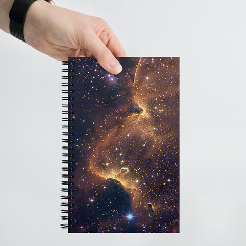 Snake Nebula Dreams Spiral notebook