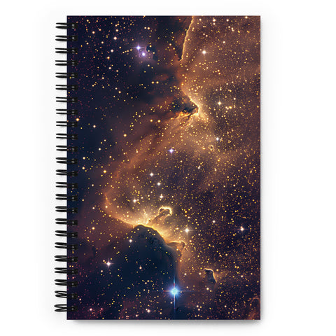 Snake Nebula Dreams Spiral notebook