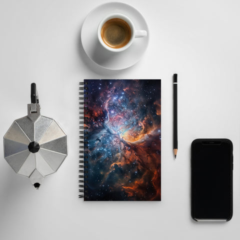 Tarantula Nebula Dreams Spiral notebook