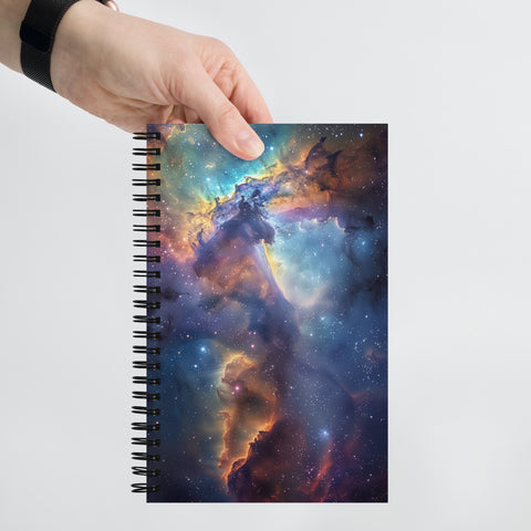 Elephant Trunk Nebula Spiral notebook