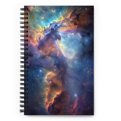 Elephant Trunk Nebula Spiral notebook