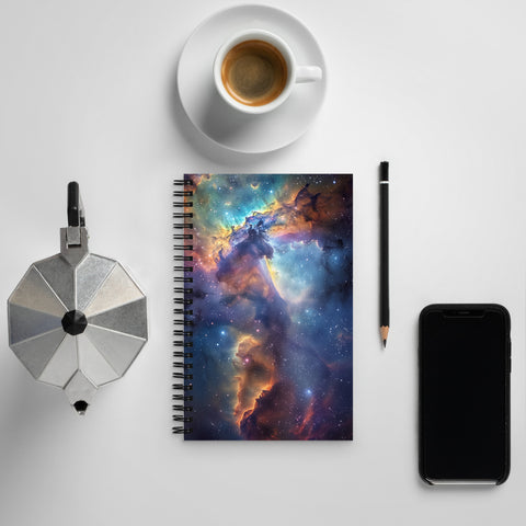 Elephant Trunk Nebula Spiral notebook