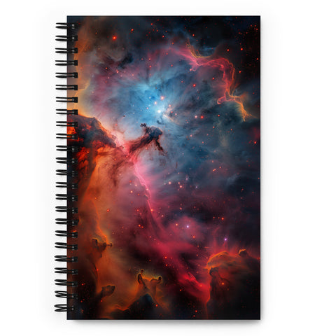 Trifid Nebula Dreams Spiral notebook