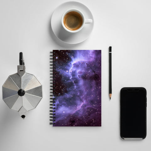 Witch Head Nebula Spiral notebook