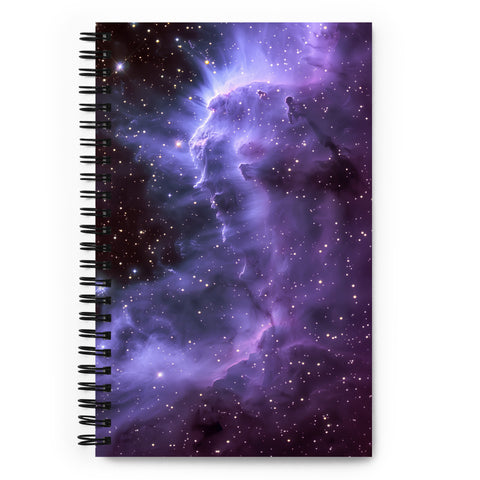 Witch Head Nebula Spiral notebook