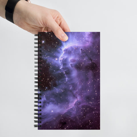 Witch Head Nebula Spiral notebook