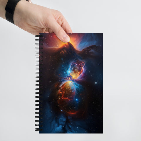 Crab Nebula Dreams Spiral notebook