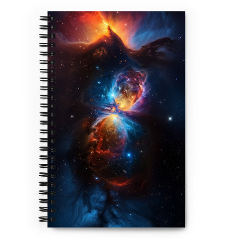 Crab Nebula Dreams Spiral notebook