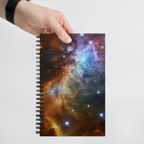 Fox Fur Nebula Dreams Spiral notebook