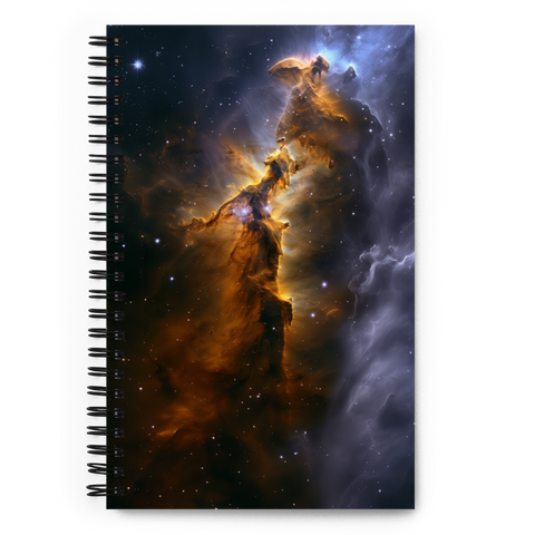 Eagle Nebula Dreams Spiral notebook