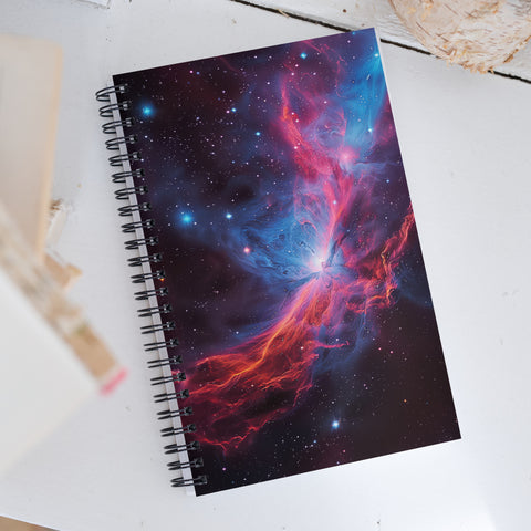 Veil Nebula Dreams Spiral notebook