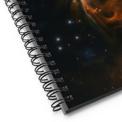 Butterfly Nebula Dreams Spiral notebook