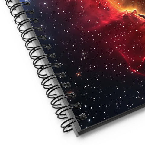 California Nebula Dreams Spiral notebook