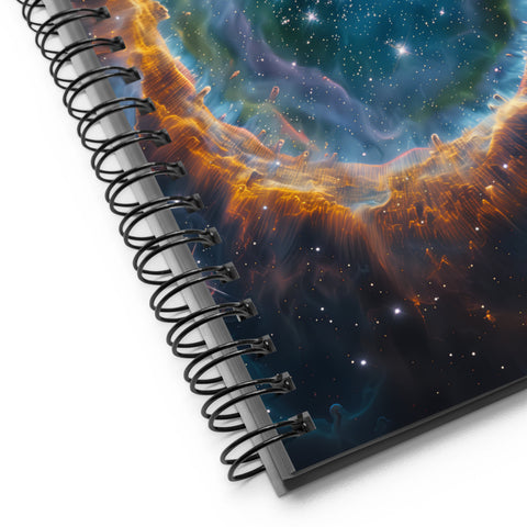 Ring Nebula Dreams Spiral notebook