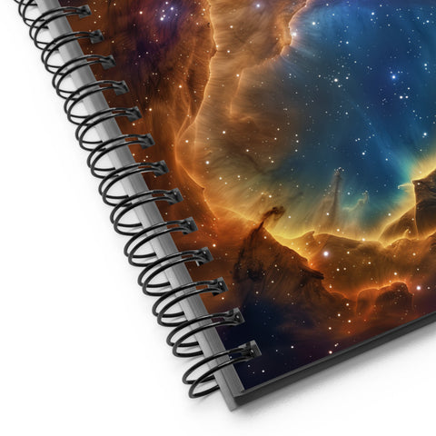 Seagull Nebula Dreams Spiral notebook