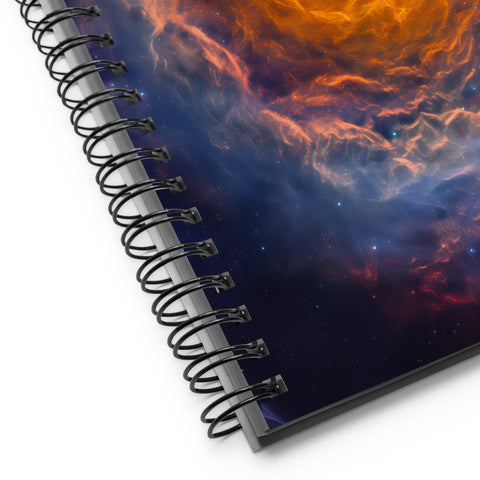 Spirograph Nebula Dreams Spiral notebook