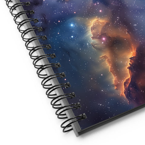 Elephant Trunk Nebula Spiral notebook