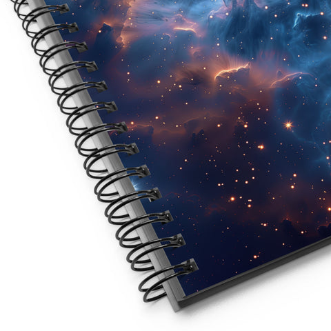 Thors Helmet Nebula Dreams Spiral notebook