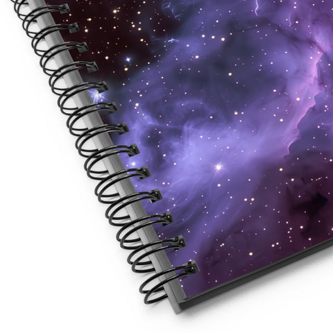 Witch Head Nebula Spiral notebook