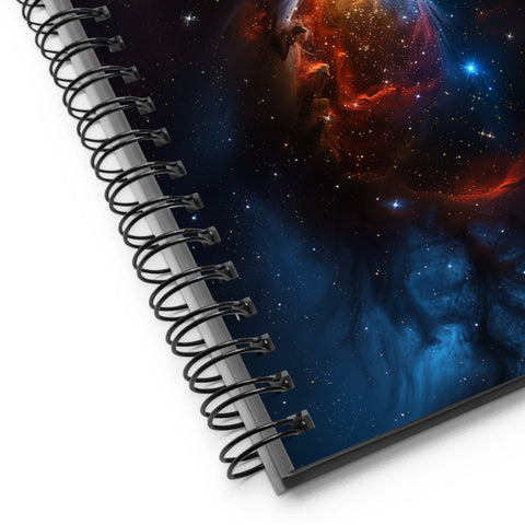 Crab Nebula Dreams Spiral notebook