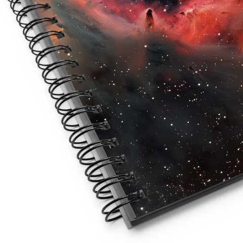 Cocoon Nebula Dreams Spiral notebook