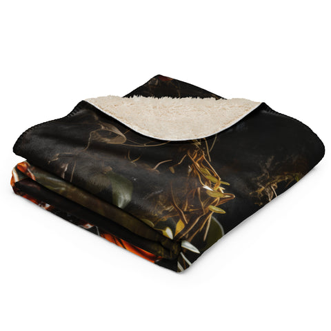 Ant Spirit Animal Sherpa Blanket