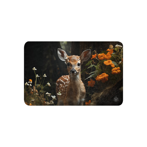 Fawn Spirit Animal Sherpa Blanket