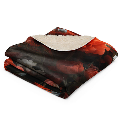 Koi Fish Spirit Animal Sherpa Blanket