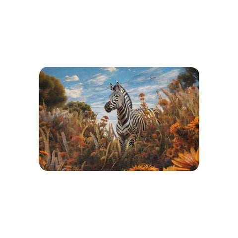 Zebra Spirit Animal Sherpa Blanket