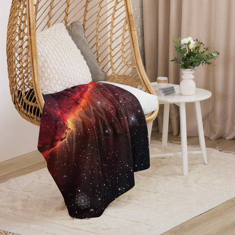 California Nebula Dreams Fluffy Blanket