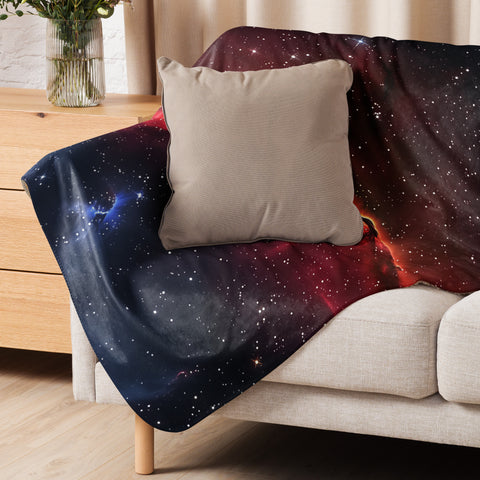 California Nebula Dreams Fluffy Blanket