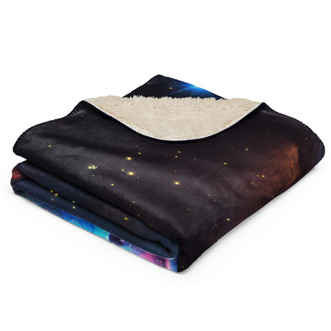 Cats Eye Nebula Dreams Fluffy Blanket