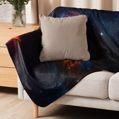 Crab Nebula Dreams Fluffy Blanket