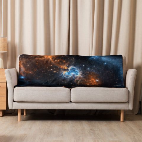 Dumbbell Nebula Dreams Fluffy Blanket