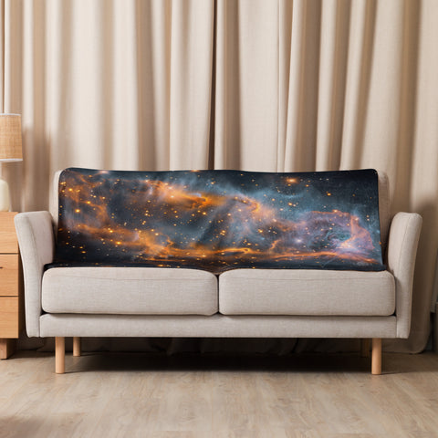 Ghost Nebula Dreams Fluffy Blanket