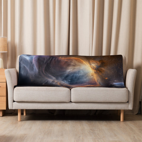 Medusa Nebula Dreams Fluffy Blanket