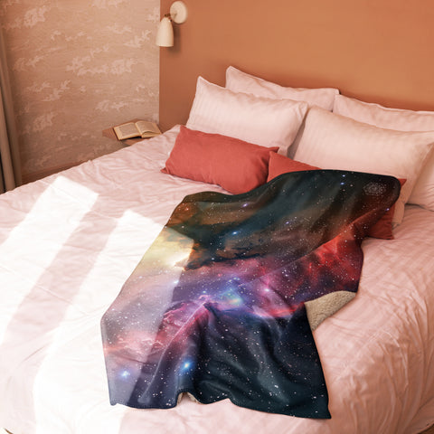 North America Nebula Dreams Fluffy Blanket