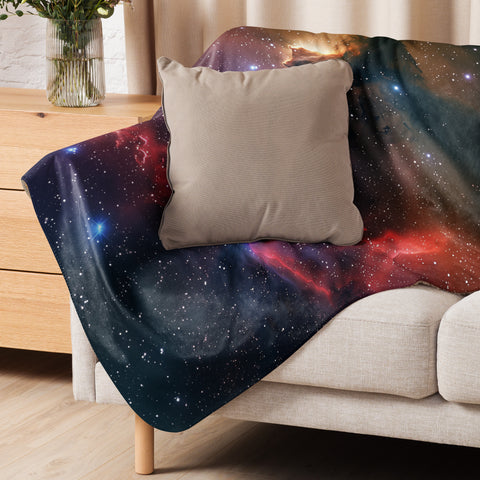 North America Nebula Dreams Fluffy Blanket