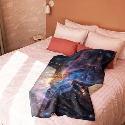 Orion Nebula Dreams Fluffy Blanket