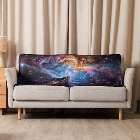 Orion Nebula Dreams Fluffy Blanket