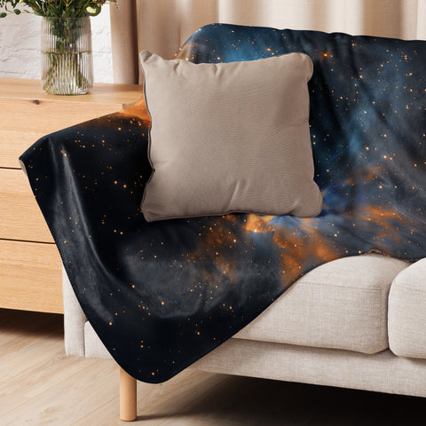 Pelican Nebula Dreams Fluffy Blanket