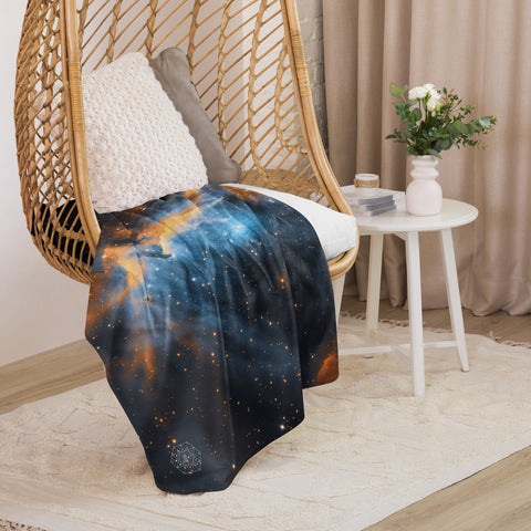 Pelican Nebula Dreams Fluffy Blanket