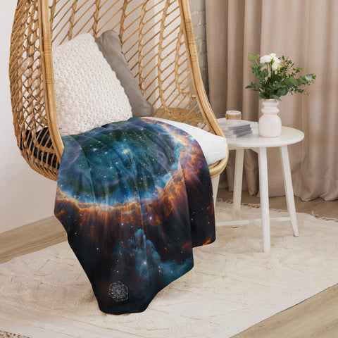 Ring Nebula Dreams Fluffy Blanket