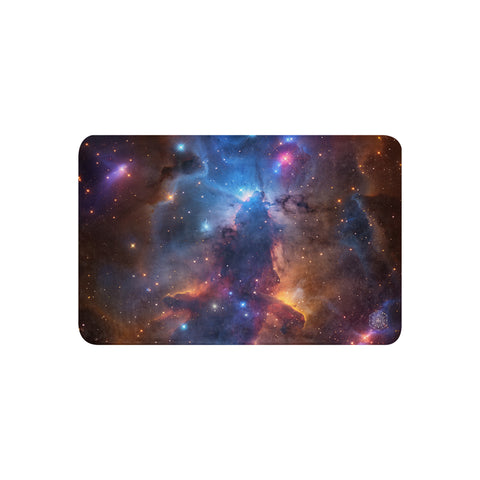 Runningman Nebula Dreams Fluffy Blanket