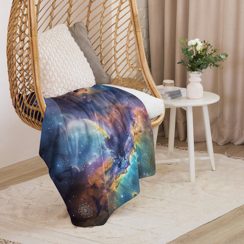 Elephant Trunk Nebula Dreams Fluffy Blanket