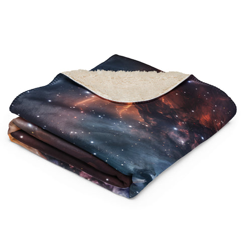 Tarantula Nebula Dreams Fluffy Blanket