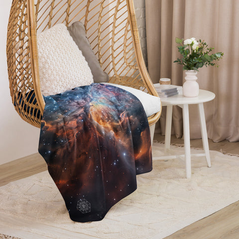 Tarantula Nebula Dreams Fluffy Blanket